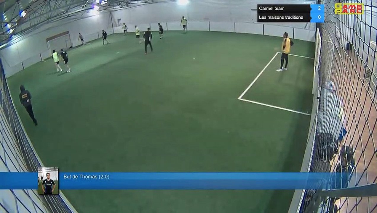 But de Thomas (2-0) - Carmel team Vs Les maisons traditions  - 04/12/18 19:00 - Ligue B