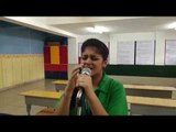 Alpine Public School Student Suhaani Singing a Korean Language Song