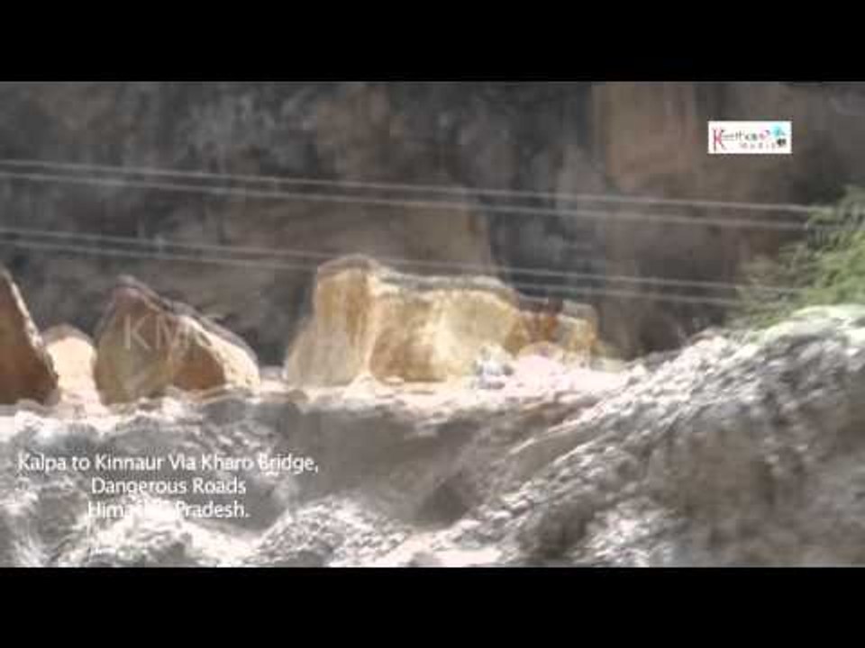 Kalpa to Kinnaur Via Kharo Bridge Dangerous Roads in Himachal Pradesh