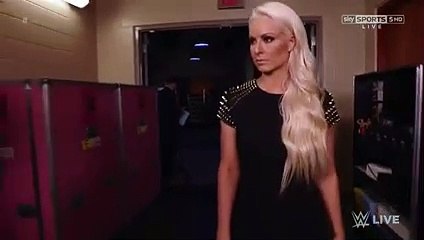 WWE SMACKDOWN- Maryse slaps Renee young