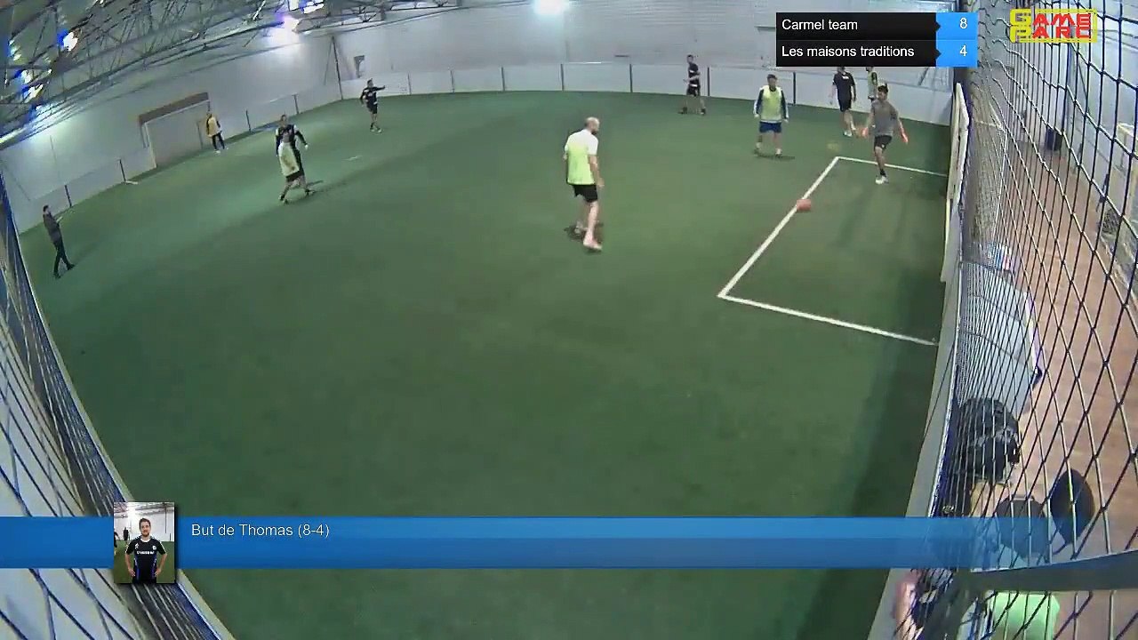 But de Thomas (8-4) - Carmel team Vs Les maisons traditions  - 04/12/18 19:00 - Ligue B