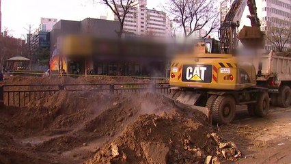 백석역 온수관 파열로 1명 숨져...복구 완료 / YTN