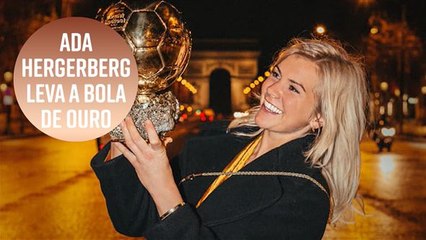 Ada Hegerberg ganhou a primeira Bola de Ouro para uma mulher