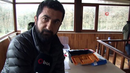 İyileştirilen kuşlar Belgrad Ormanı’nda doğaya böyle salındı