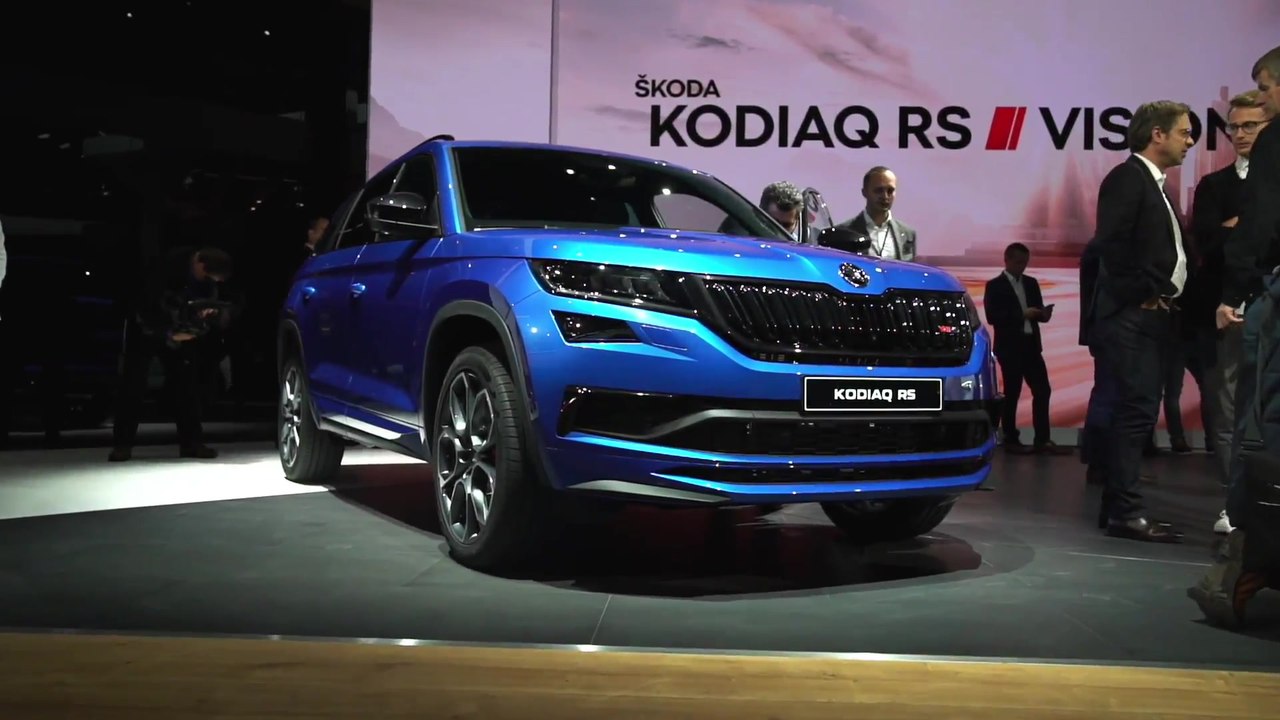 SKODA KODIAQ RS mit stärkstem Dieselmotor der Unternehmensgeschichte ab sofort bestellbar