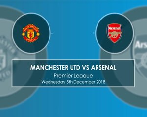 Manchester United v Arsenal - Head to Head