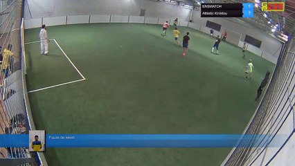 Faute de kevin - ENSMATCH Vs Athletic Kiniktou - 04/12/18 20:00 - LIGUE 3 - Poitiers Game Parc