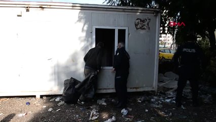 Adana Konteynere Fuhuş İddiasıyla Baskın