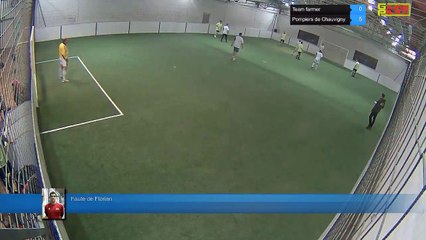 Faute de Florian - Team farmer  Vs Pompiers de Chauvigny  - 04/12/18 21:00 - Ligue A