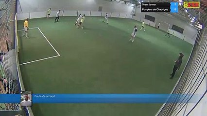 Faute de arnaud - Team farmer  Vs Pompiers de Chauvigny  - 04/12/18 21:00 - Ligue A