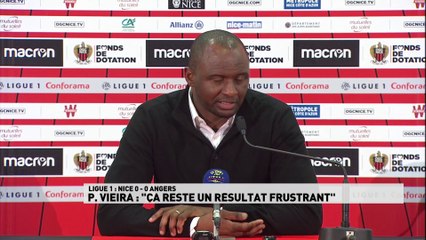 "Un nul frustrant" pour Vieira