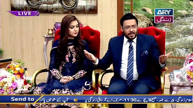 Salam Zindagi With Faysal Qureshi - Dr.Aamir Liaquat & Syeda Tuba - 5th December 2018
