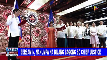 Video herunterladen: Mga bagong talagang opisyal ng pamahalaan, nanumpa na