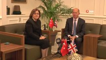 İngiltere'nin Ankara Büyükelçisi Dominick Chilcott'tan Fatma Şahin'e Ziyaret