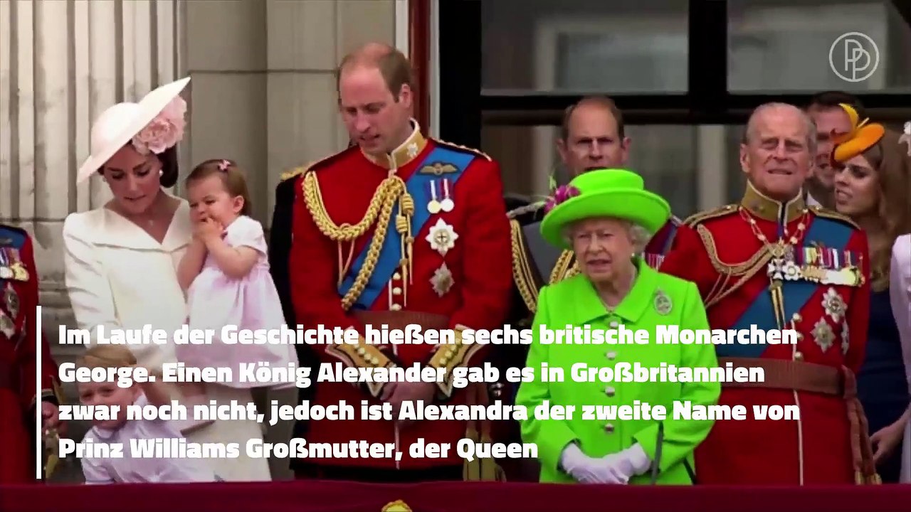 George, Charlotte und Louis: Darum heißen die Kinder von William und Kate so