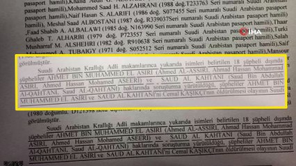 Download Video: İstanbul Cumhuriyet Başsavcılığı Cemal Kaşıkçı cinayeti soruşturması kapsamında Saud Al Kahtani ve Ahmet Bin Muhammed El Asıri hakkında 'tasarlayarak, canavarca hisle ve eziyet çektirerek kasten öldürme' suçlamasıyla yakalama kararı talep