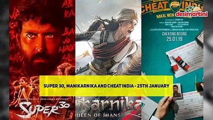 Bollywood Films That Would Be Clashing In 2019!