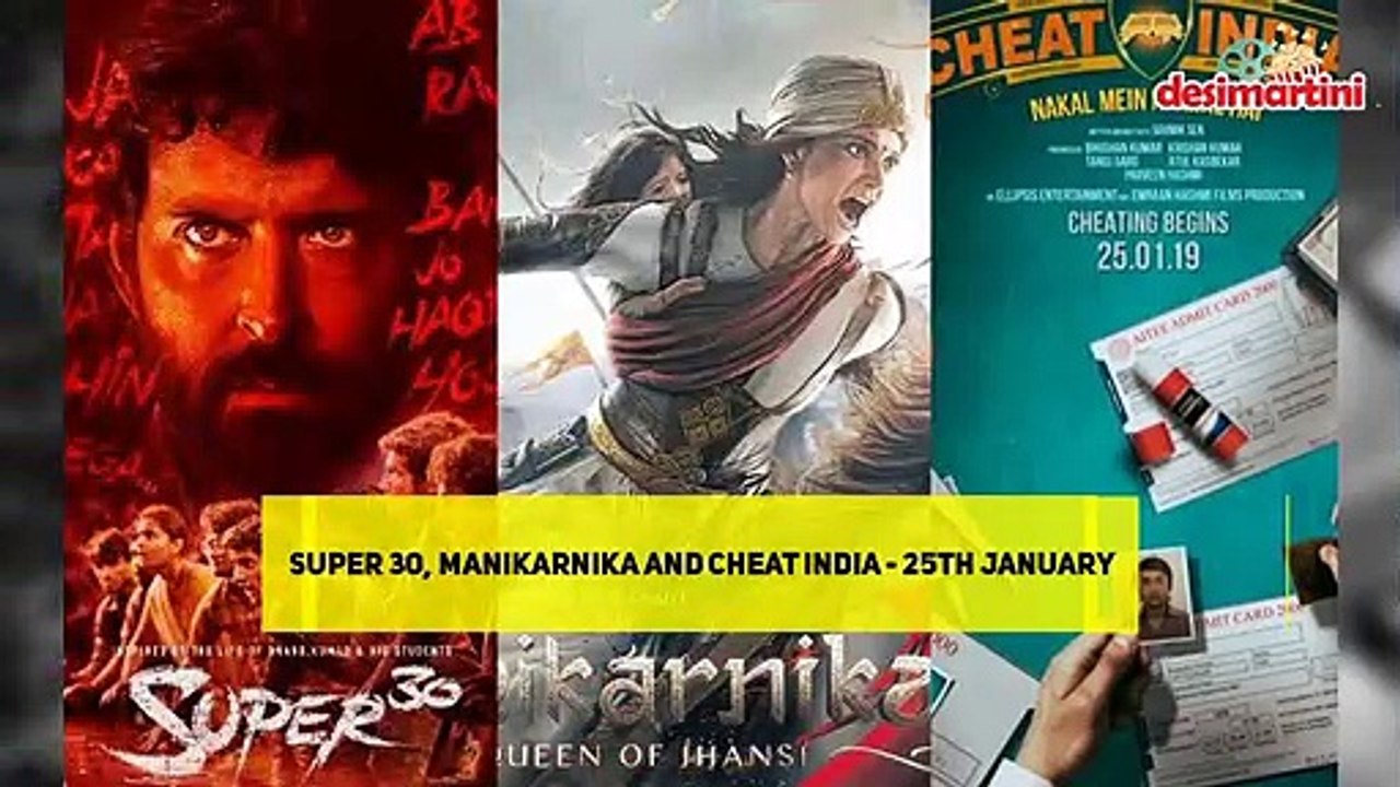 Bollywood Films That Would Be Clashing In 2019!