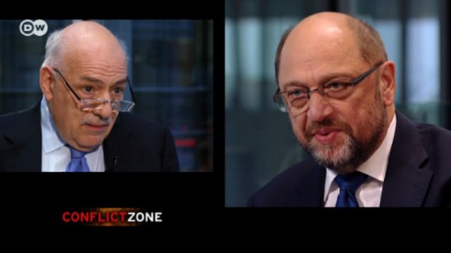 Самое откровенное интервью экс-соперника Меркель Мартина Шульца - Conflict Zone на русском