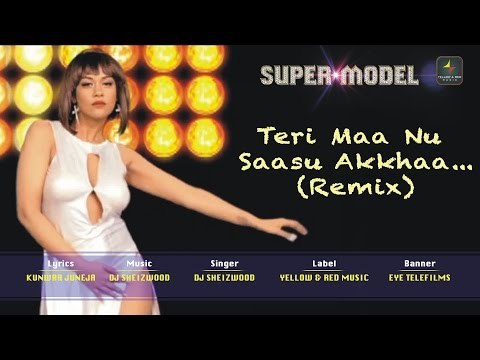 Teri Maa Nu (Remix) | Super Model | Veena Malik | Mumait Khan | Dj Sheizwood |lyrical song |