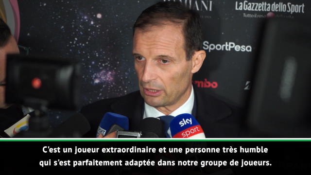 Ballon d'Or - Allegri : Ronaldo le méritait