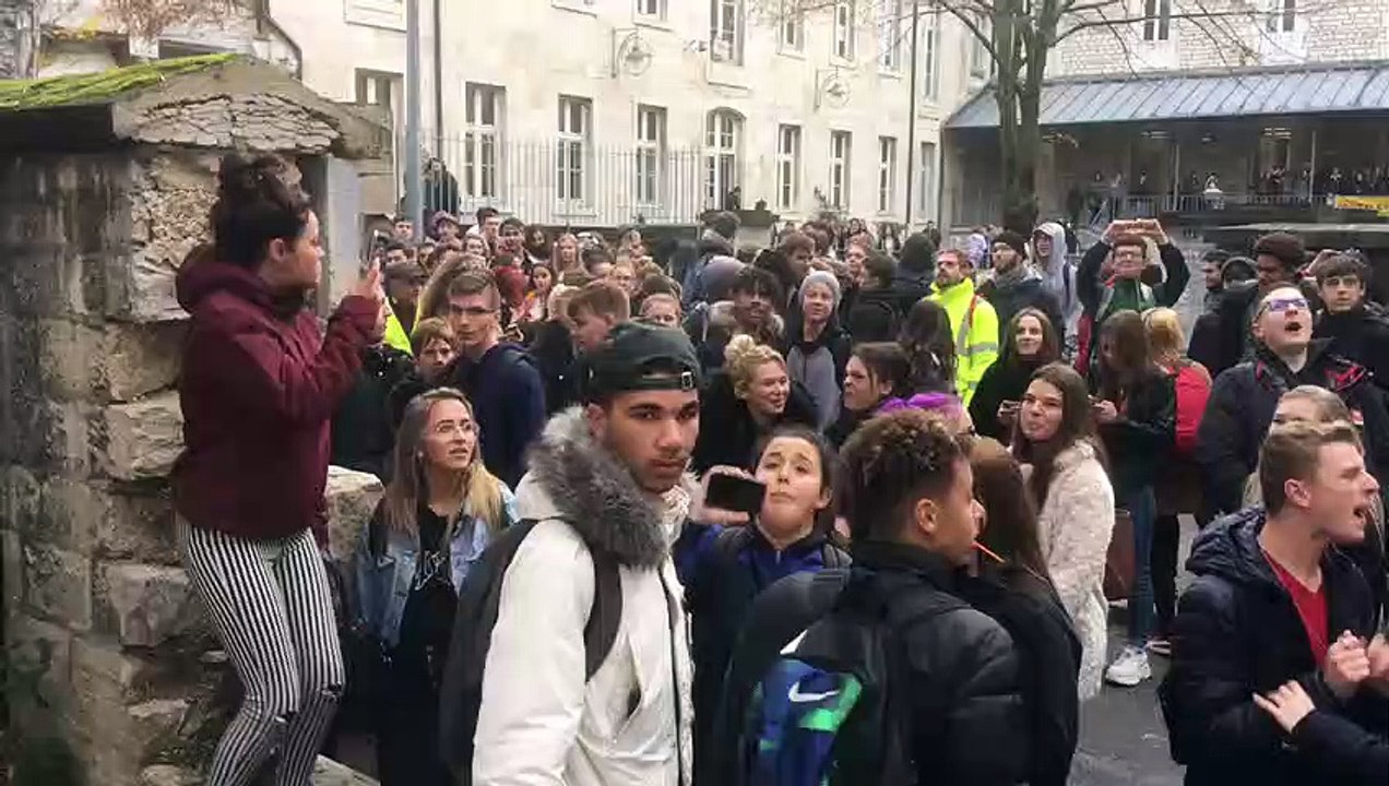 Les lycéens se mobilisent à Besançon