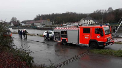 Antoing escaut repechage d'un corps 05.12.2018
