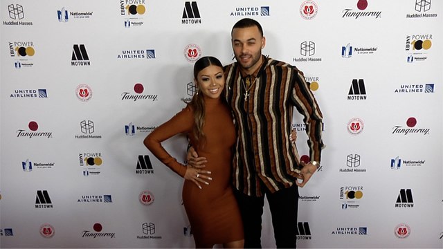 Liane V and Don Benjamin 2018 EBONY Power 100 Gala Red Carpet