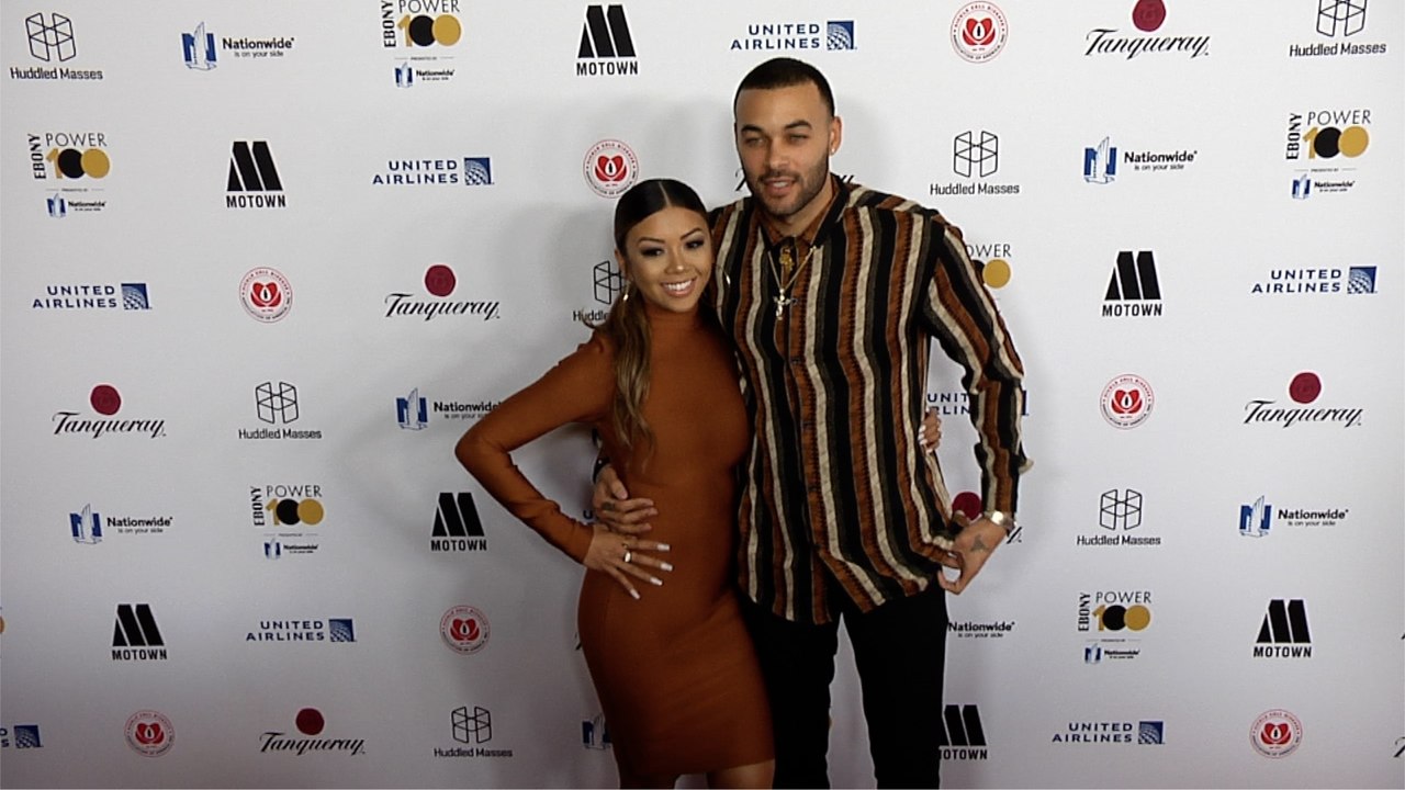 Liane V and Don Benjamin 2018 EBONY Power 100 Gala Red Carpet