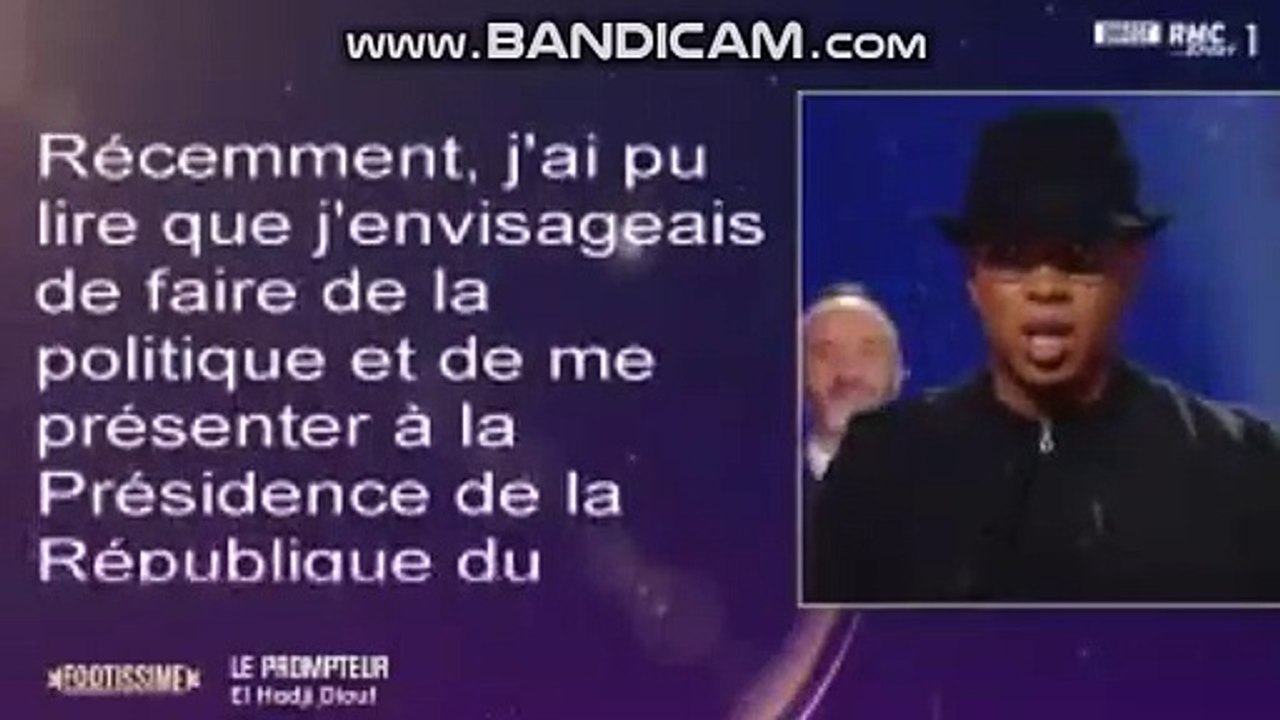 El Hadji Diouf: Je n'ai rien à faire dans le foot (...)