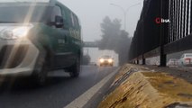 Şanlıurfa'da sis etkili olmaya devam ediyor