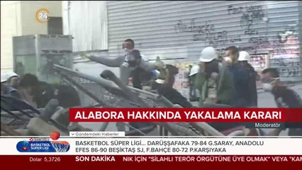 Gezi'nin meselesi ağaç olmayan ünlü yüzü Alabora için tutuklama kararı