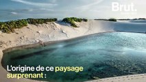 Comment s'est formé le parc national des Lençóis Maranhenses au Brésil ?