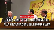 Mentana risponde a  Salvini 