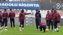 Trabzonspor'da Atiker Konyaspor maçı hazırlıkları - TRABZON