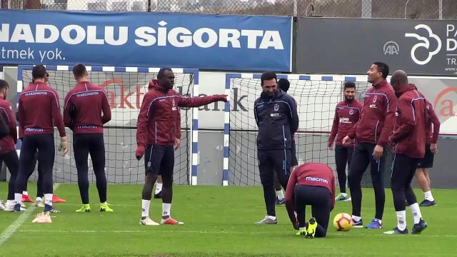 Trabzonspor'da Atiker Konyaspor maçı hazırlıkları - TRABZON