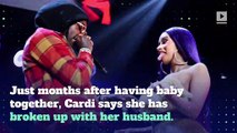 Cardi B Announces She and Offset Have Split