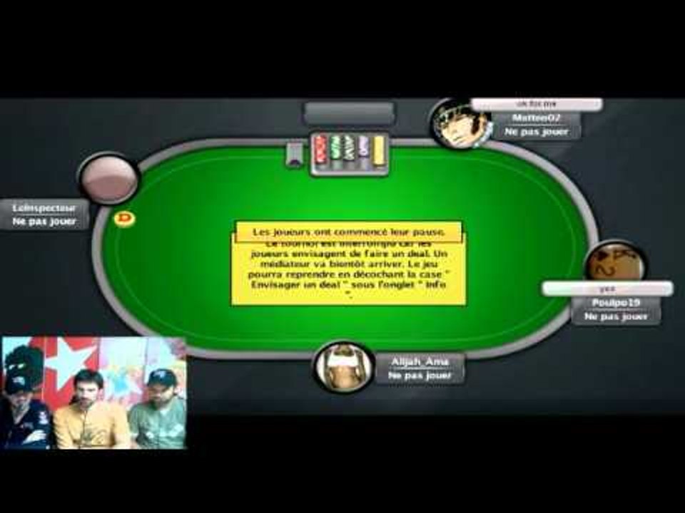 Poker - Table finale du Sunday special 04-09-2011