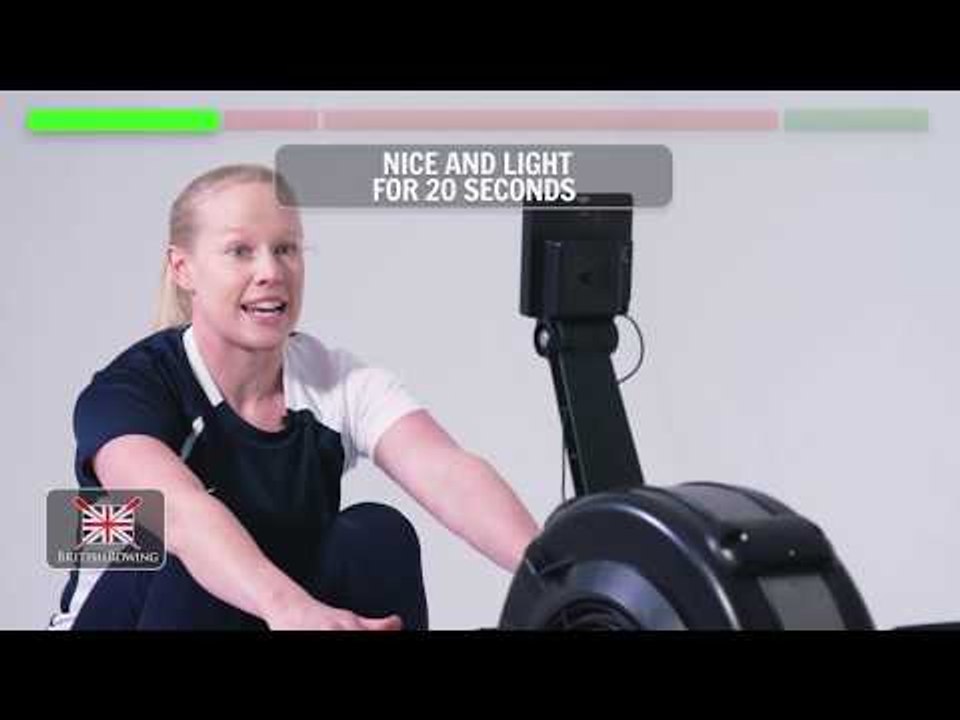 Go Row Indoor workout #2 - The low impact workout