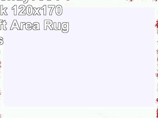 Скачать видео: A2Z Rug Trendy7984 Trellis Black 120x170cm  311x57ft Area Rugs