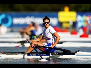 Imogen Grant talks about making a splash in her first senior World Championships