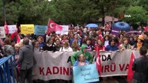 Antalyalı kadınlardan ‘Türk Kadınına Seçme ve Seçilme Hakkı' tanınmasının 84. yıl dönümünde yürüyüş