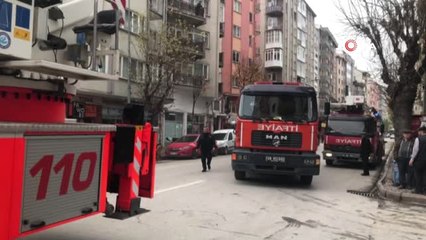 Eskişehir'de 8 Katlı Binadaki Yangın Paniği