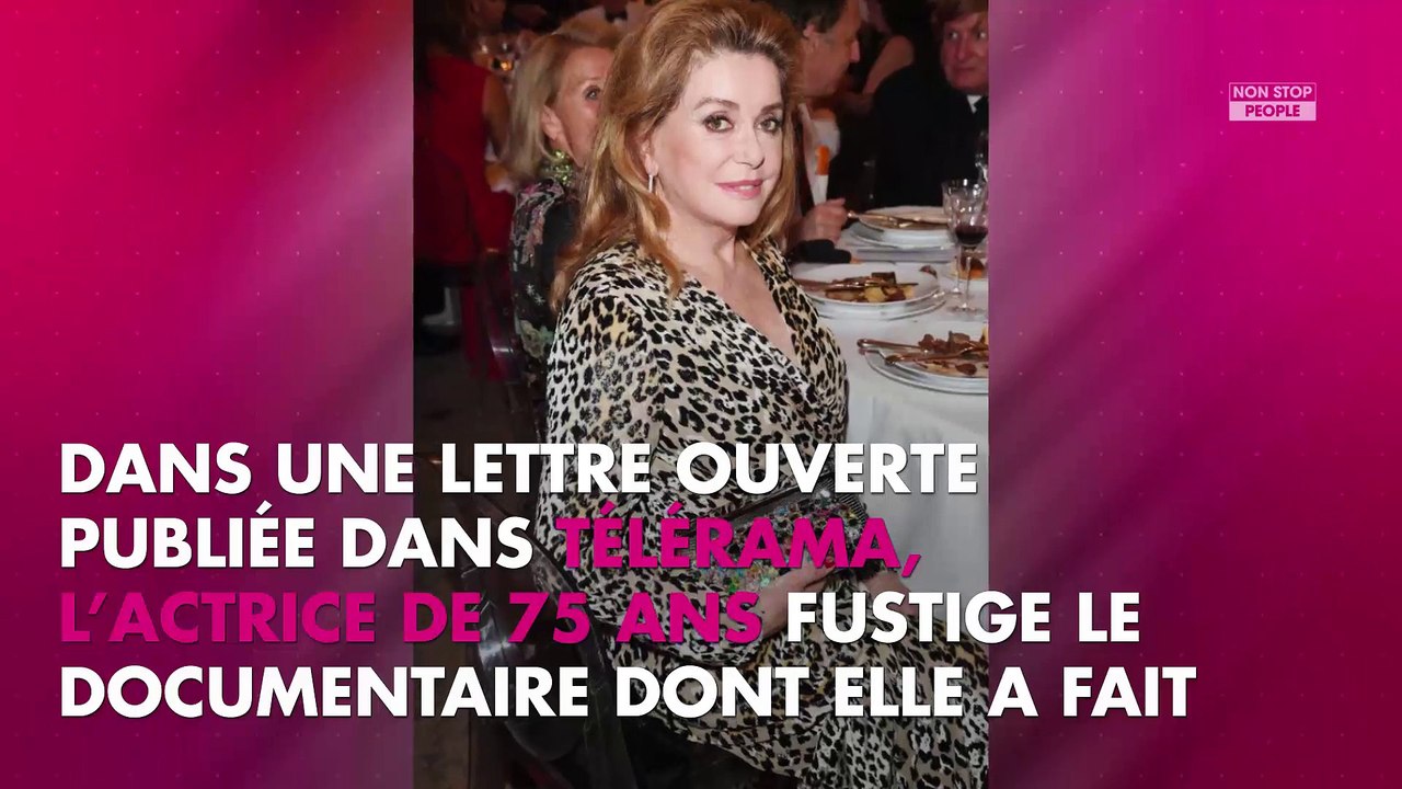 Catherine Deneuve pousse un violent coup de gueule contre Laurent Delahousse