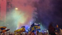 Fans Boca Melepas Para Pemainnya Jelang Final Copa Libertadores Dengan Meriah