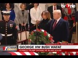 Presiden Trump Beri Penghormatan Terakhir ke George HW Bush