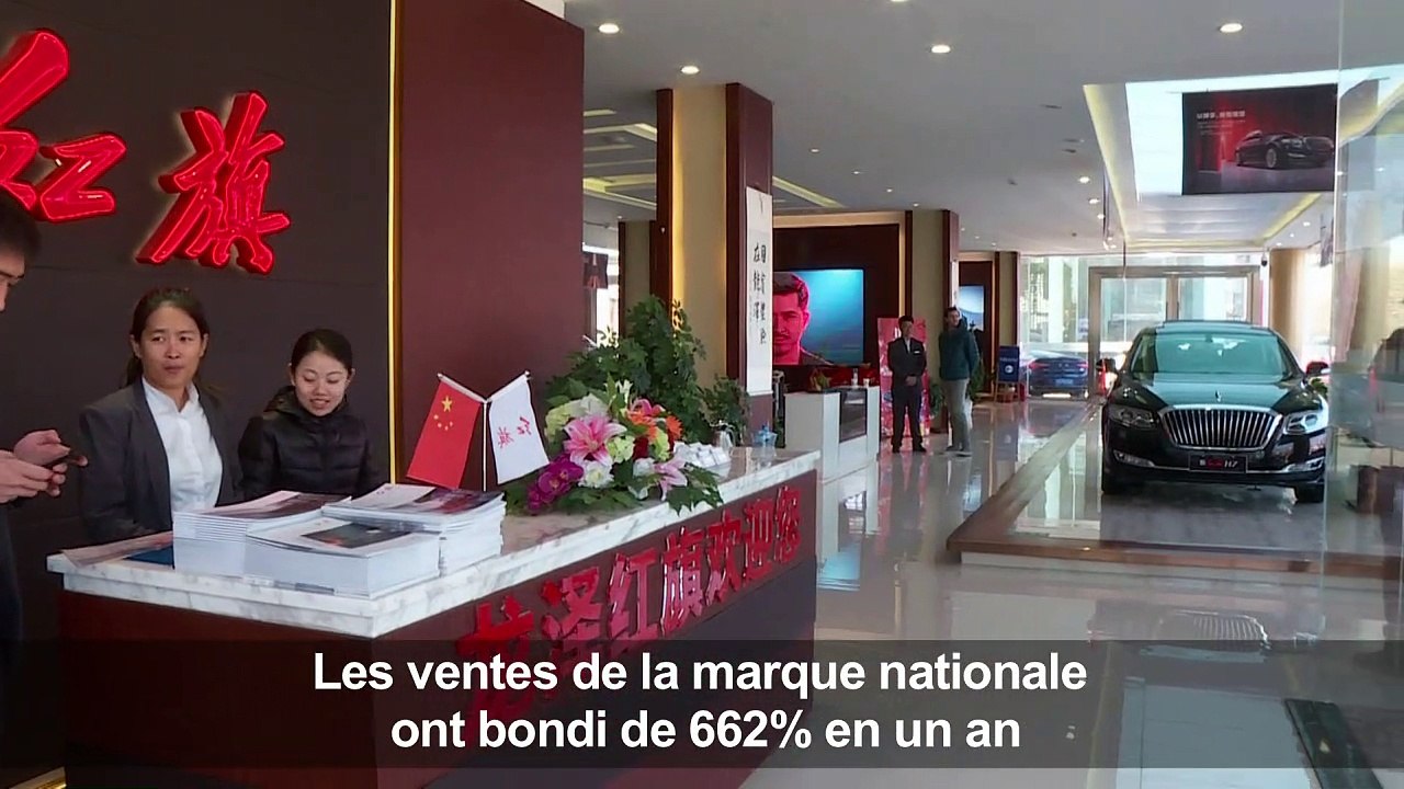 Chine: sur quatre roues, la Drapeau Rouge a le vent en poupe