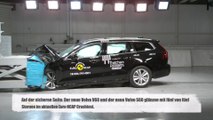 Volvo V60 mit Maximum von fünf Sternen im Euro NCAP Crashtest