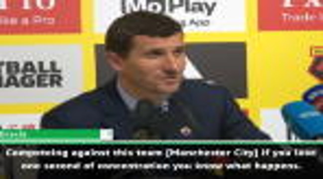 You can't lose concentration - Javi Gracia