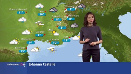 Températures douces, ciel pluvieux : votre météo du jeudi 6 décembre
